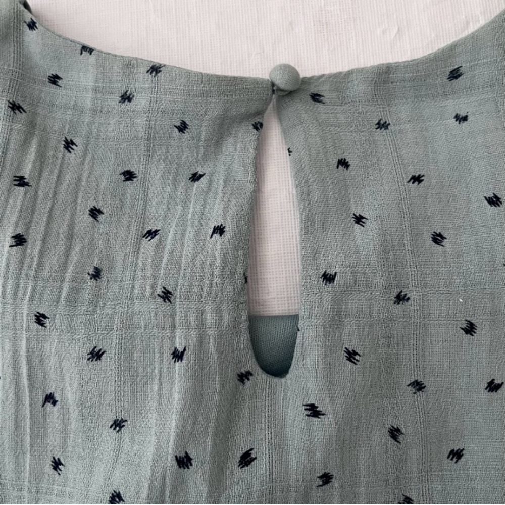 Roolee Light Blue Polka Dot Dress - Picture 4 of 6